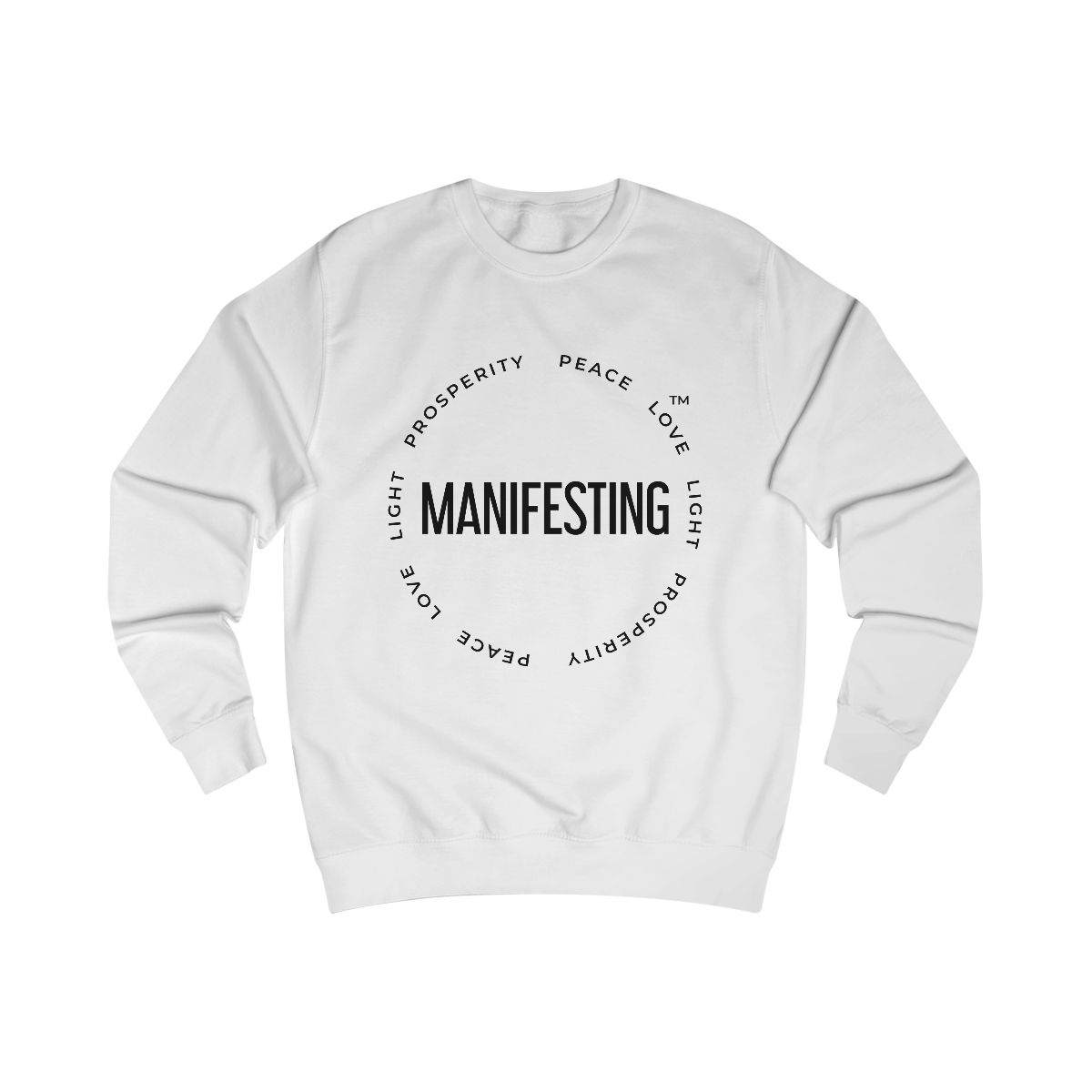 The Circle sweatshirt from the Manifesting store